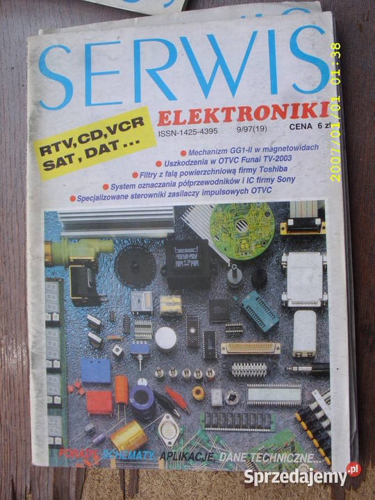 ROCZNIK MIESIECZNIKA SERWIS ELEKTRONIKI1998 Wołów