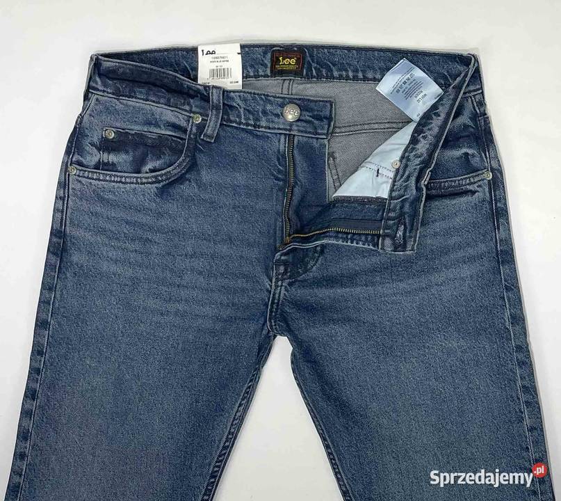Spodnie męskie jeansy Lee Rider Blue Abbys W31