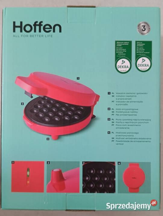 HOFFEN gofrownica NOWA 1200 W warmińsko-mazurskie Ełk