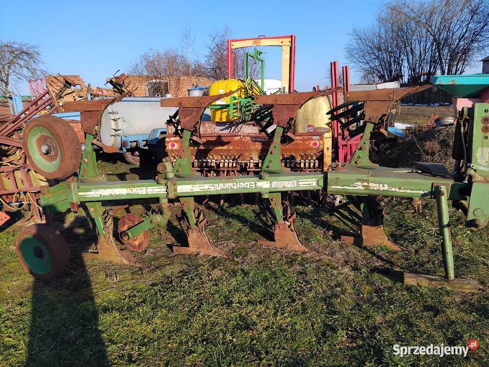 Pług obrotowy 4 skibowy EBERHARDT transport łódzkie Bełchatów