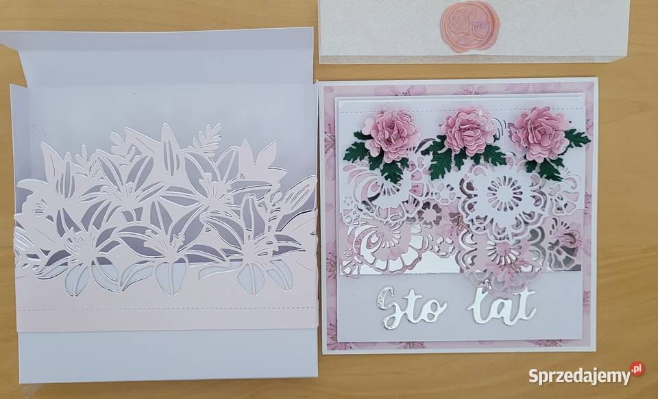 Kartka okolicznościowa rękodzieło dolnośląskie Kamienna Góra