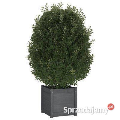 vidaXL Donica ogrodowa szara 40x40x40 lite Warszawa