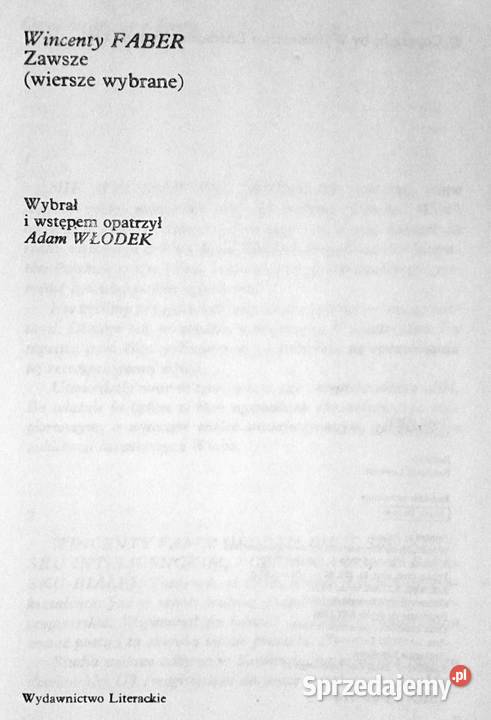 Zawsze Wincenty Faber Chełm