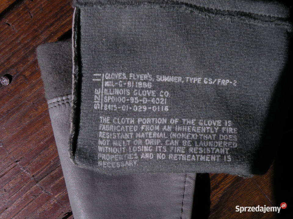 Rękawice flyers Us Army NOMEX 11 Militaria Wrocław