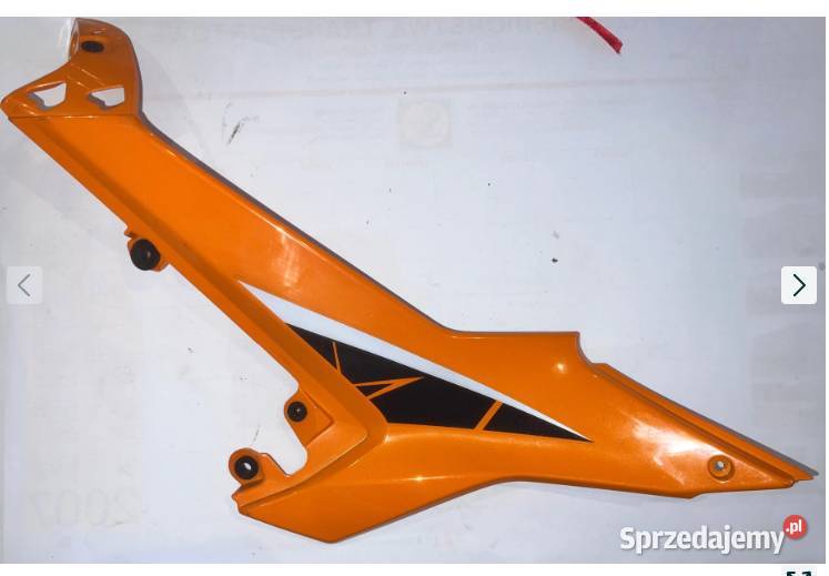 owiewka Osłona wypełnienie lewa Kawasaki Ninja wielkopolskie