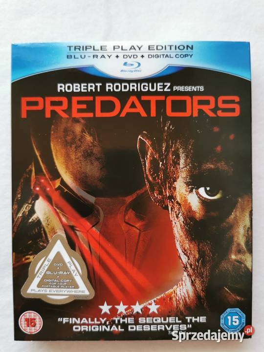 Predators Bluray DVD En 2010 Triple Play Edition Parzęczew