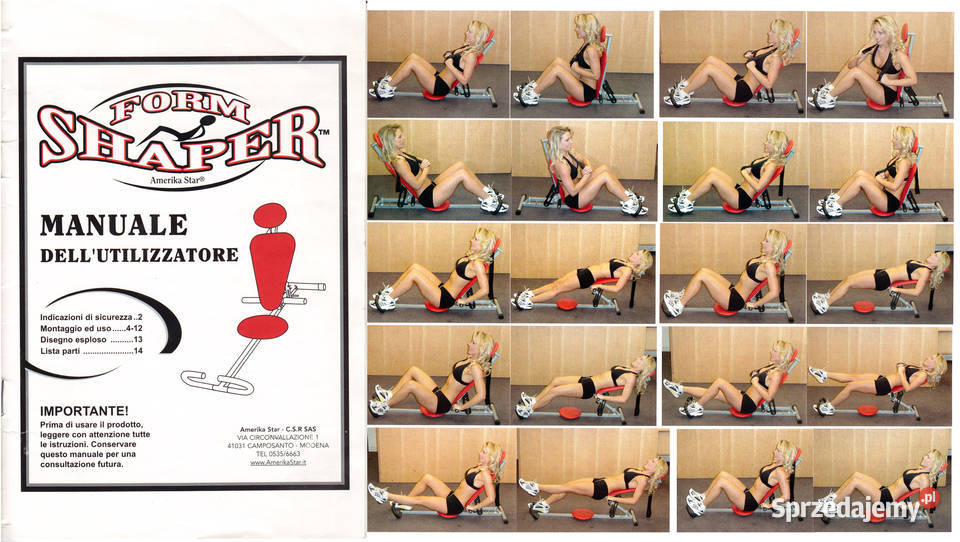 Urządzenie do ćwiczeń mięśni Form Shaper podkarpackie