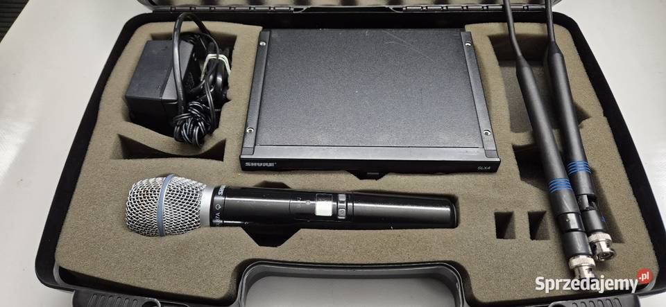 Shure SLX24BETA87A Oryginalny zestaw Konin