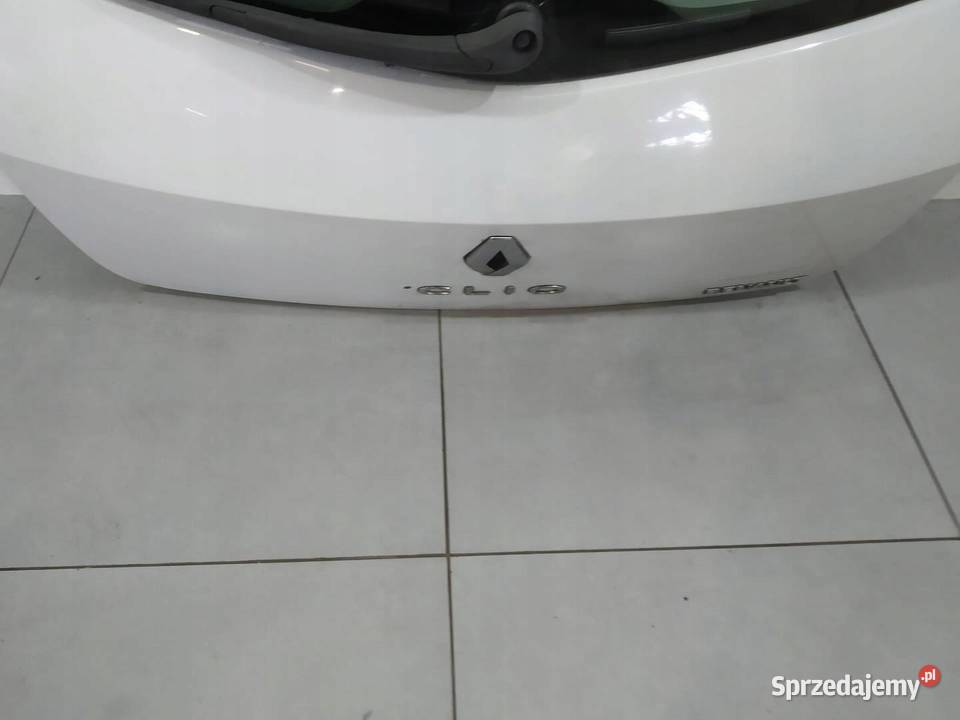 KLAPA TYŁ BIAŁA OV369 Renault Clio III 20052014 świętokrzyskie