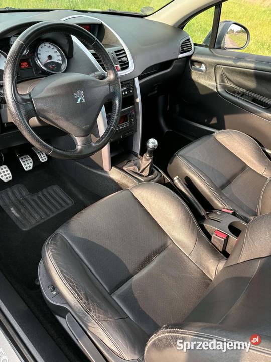 PEUGEOT 207 CC 2007r 16 Ben 150 CABRIO TWARDY 150KM Tomaszów Lubelski