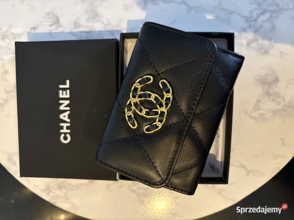 Portfel card holder CHANEL Lublin sprzedam