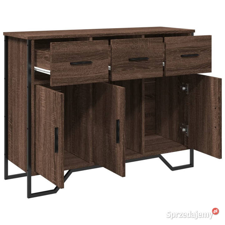 Szafka brązowy dąb 97x325x745 materiał Warszawa