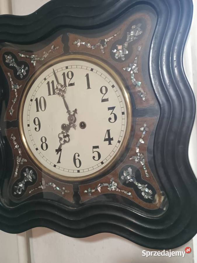 Francuski zegar bawole oko Zegary Łąka