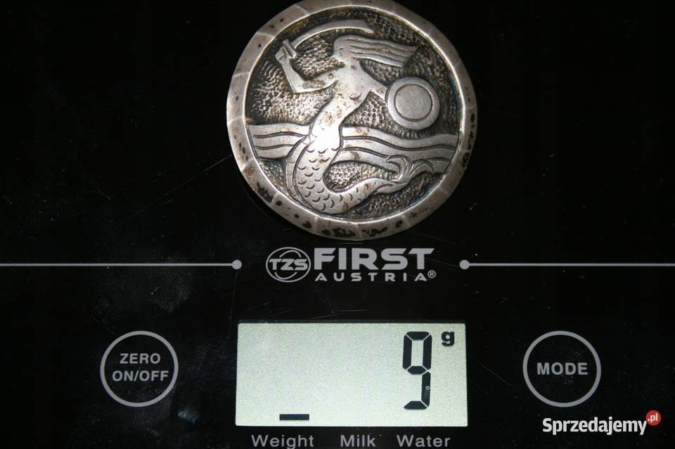 Srebrna broszka Kwidzyn