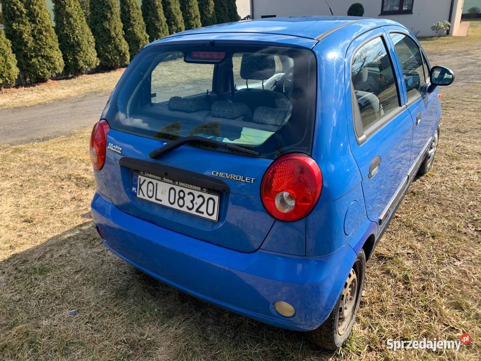 Chevrolet Matiz 2006 jeżdżący 146 przebiegu 52KM Wolbrom