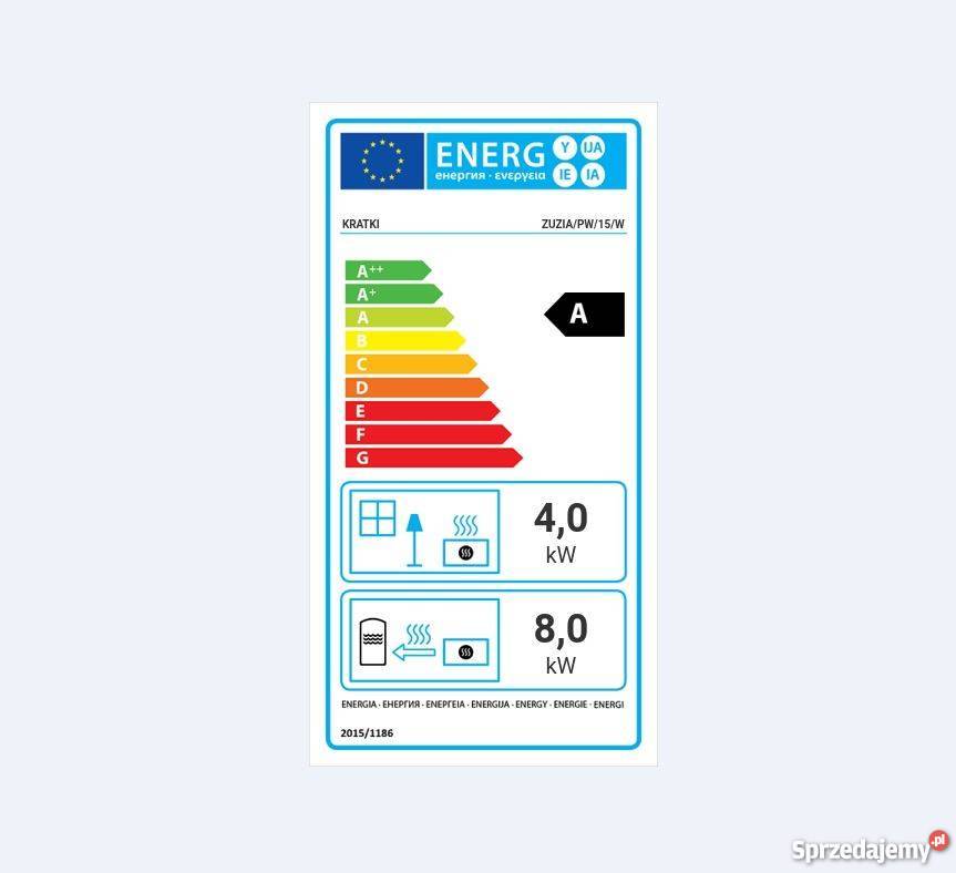 Wkład kominkowy ZUZIA 15 z płaszczem wodnym Rabka-Zdrój