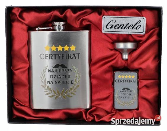 Piersiówka Zapalniczka Zestaw Prezentowy Ostrowy nad Okszą sprzedam