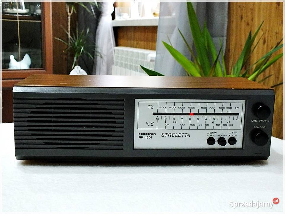 Stare Radio Streletta RR1301 Robotron RFT z lat Żary