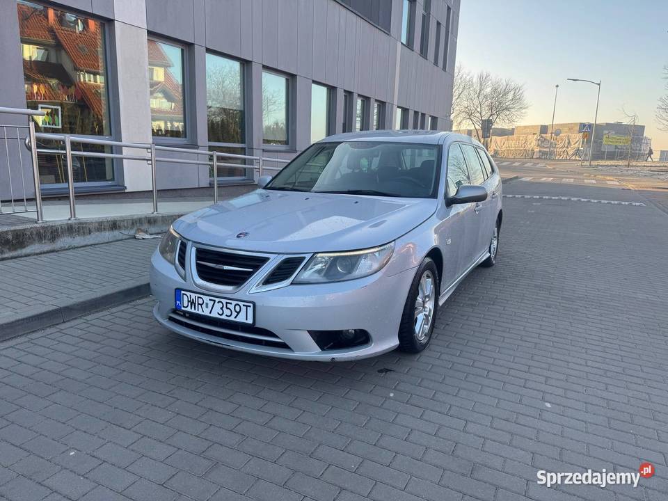 Sprzedam SAAB 9-3 1,9TiD 150 KM 2008 r Automat Klina HAK Skóra, LED