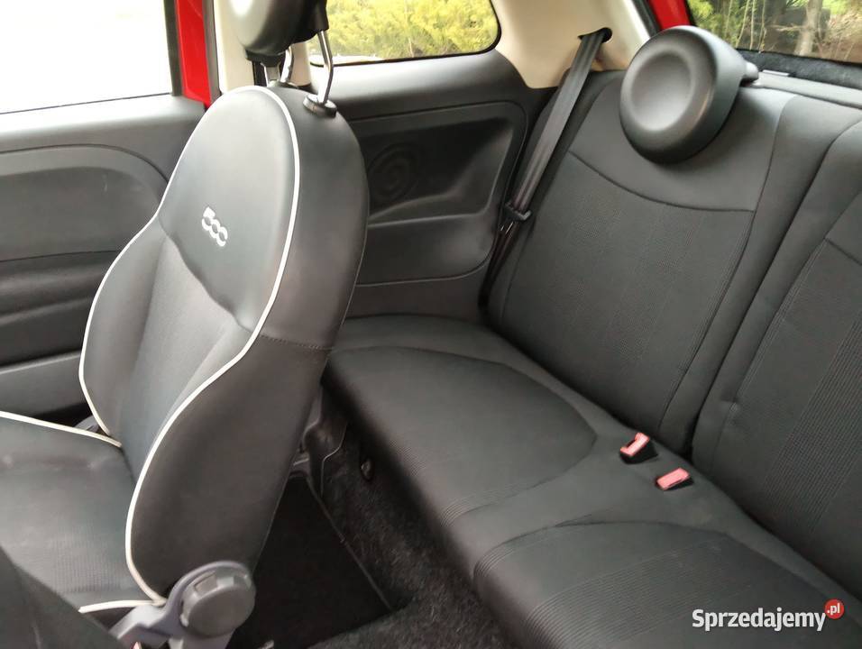 Fiat 500 12 ładny z czarną tapicerką dach śląskie Bielsko-Biała sprzedam