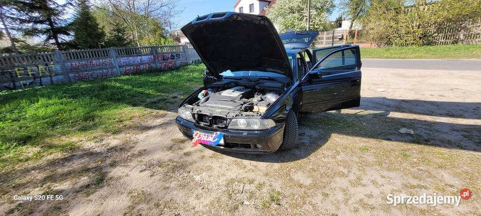 STAN TECHNICZNBMW E39 Touring 30d M57 2003 r Łódź sprzedam