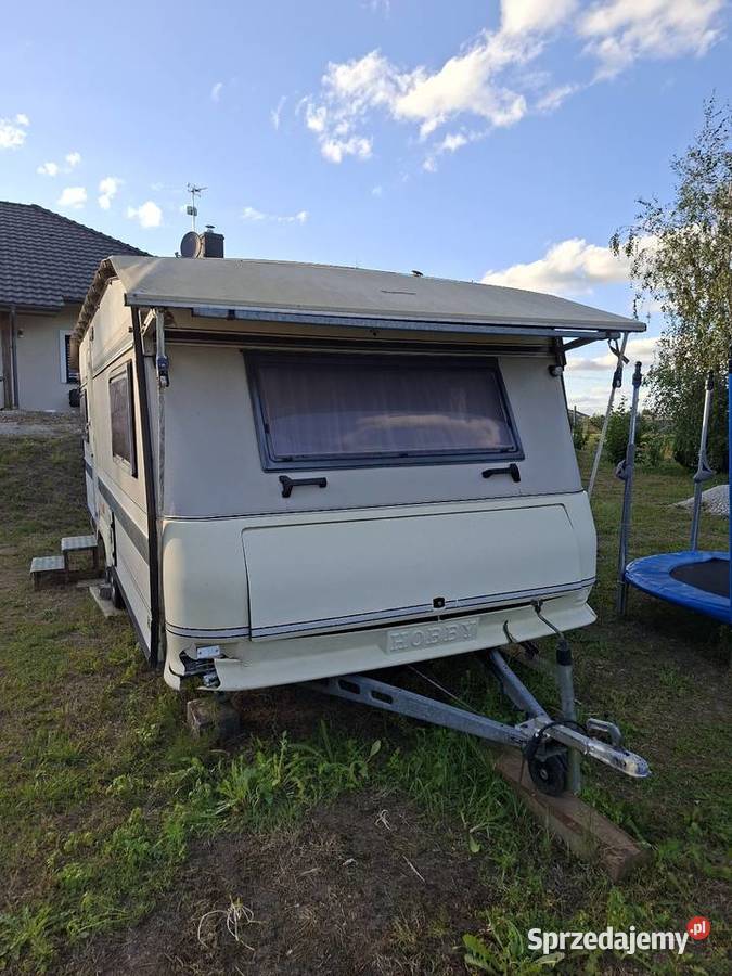Przyczepa kempingowa Hobby Prestige Rok produkcji 1996 Nakło nad Notecią sprzedam