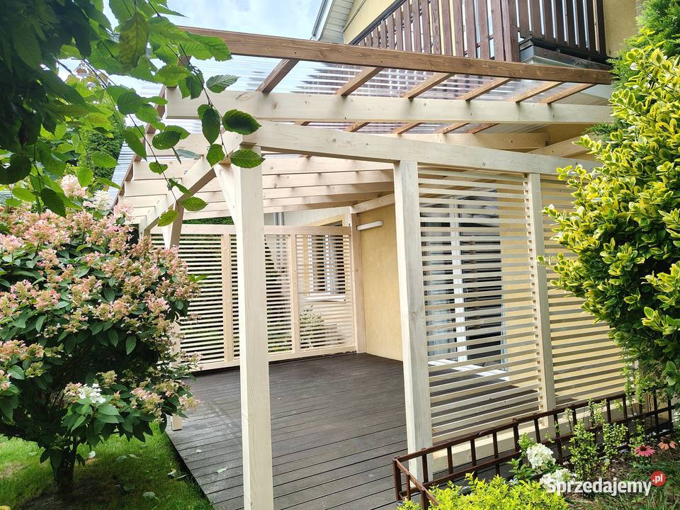 Pergola 3x5 Altana Zadaszenie Dach Poliwęglan Altany i wiaty Smolice