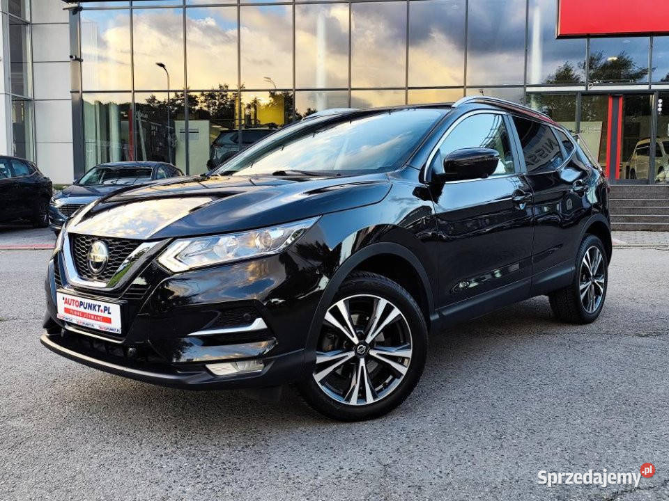 NISSAN Qashqai 2021r panorama kamery 360 niski nieuszkodzony Kraków sprzedam