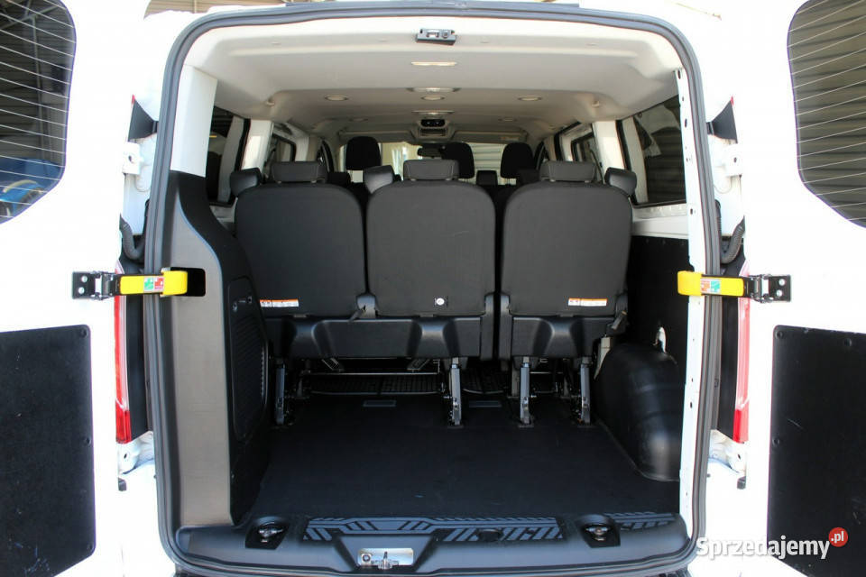 Ford Transit Custom 9osob L2 130 Salon FV23 1WŁ immobilizer Sokołów