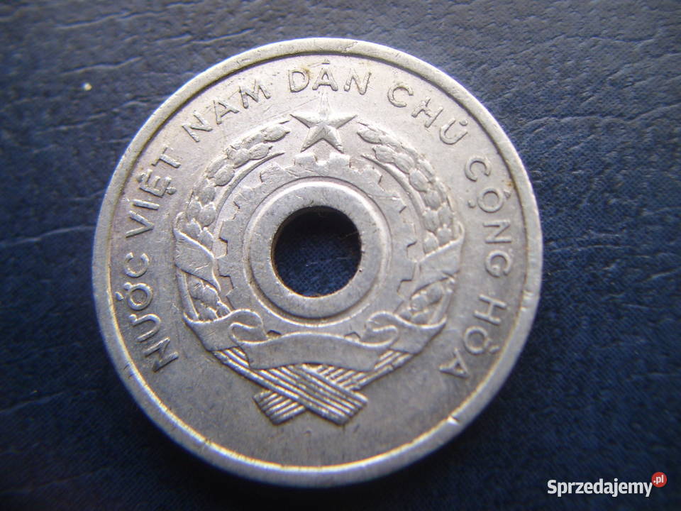 Stare monety 2 xu 1958 Wietnam podkarpackie Lesko