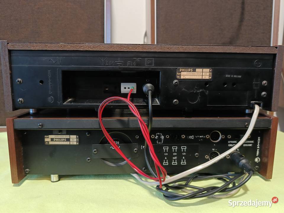 Zestaw Vintage PHILIPS 22 RH Elektronika pomorskie Gdynia