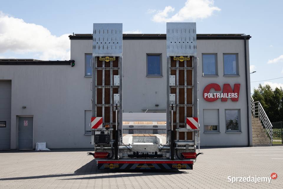 HUMBAUR HTS30K GOTOWA DO PRACY 3 osiowa 11t Niskopodłogowe Naczepy Poznań