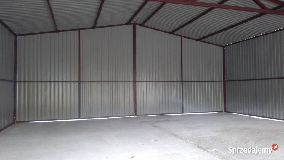 Garaż blaszany 6x5 dwuspadowy Radom sprzedam
