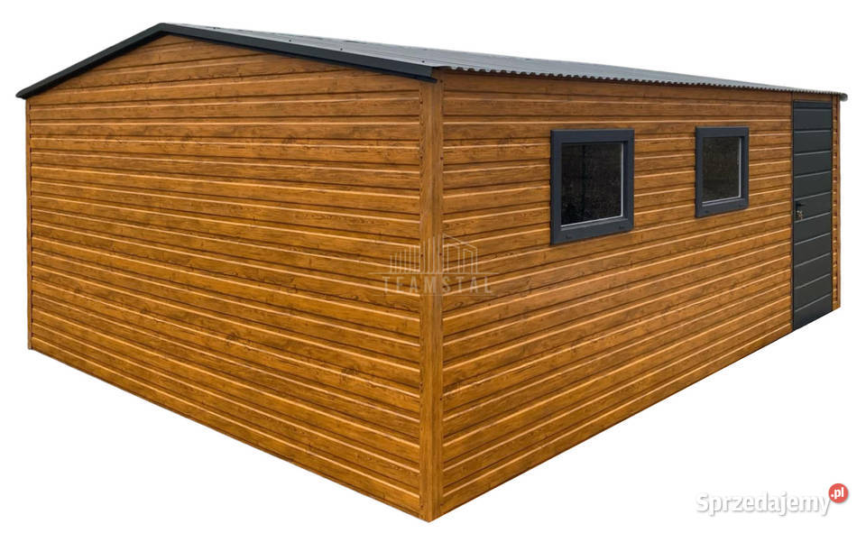 Schowek Domek Ogrodowy 5x6m drzwi 2x okno dach Płock