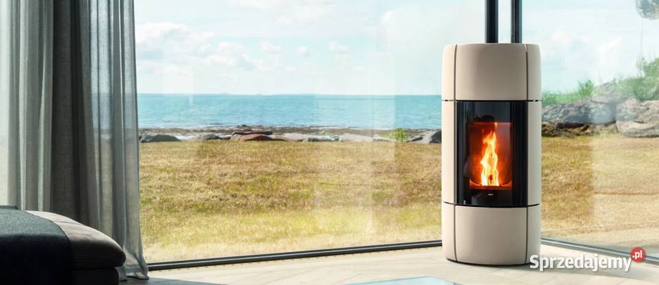 Nowoczesny piecyk na pellet z technologią CORE Warszawa sprzedam