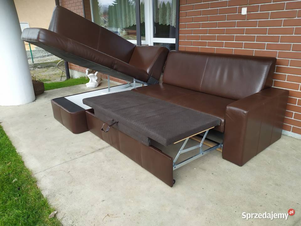 sprzedam narożnik ze skóry Konin
