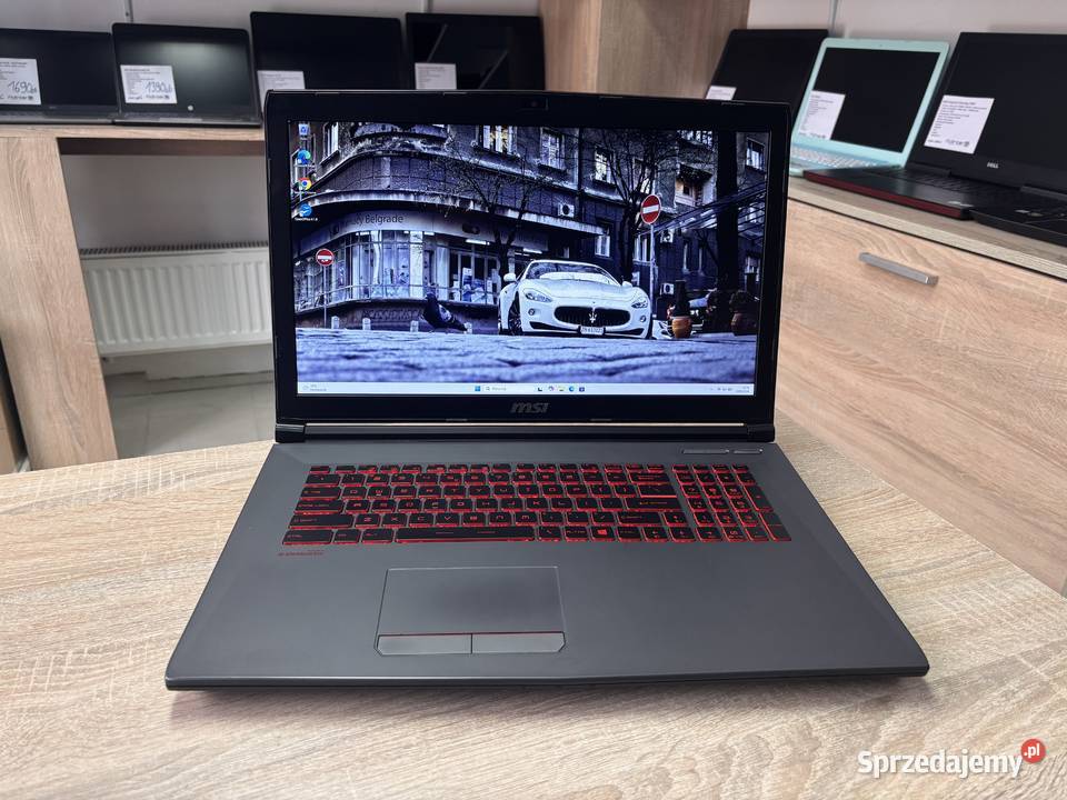 Laptop MSI GV72 8RD i58300H 16GB ram Nvidia Rzeszów sprzedam