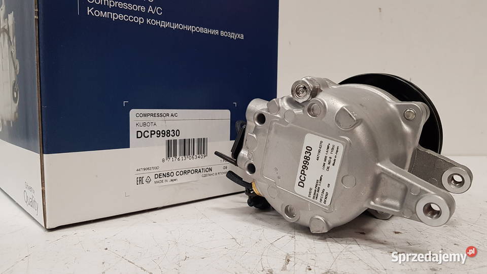 Nowa sprężarka klimatyzacji DENSO DCP99830 mazowieckie Siedlce