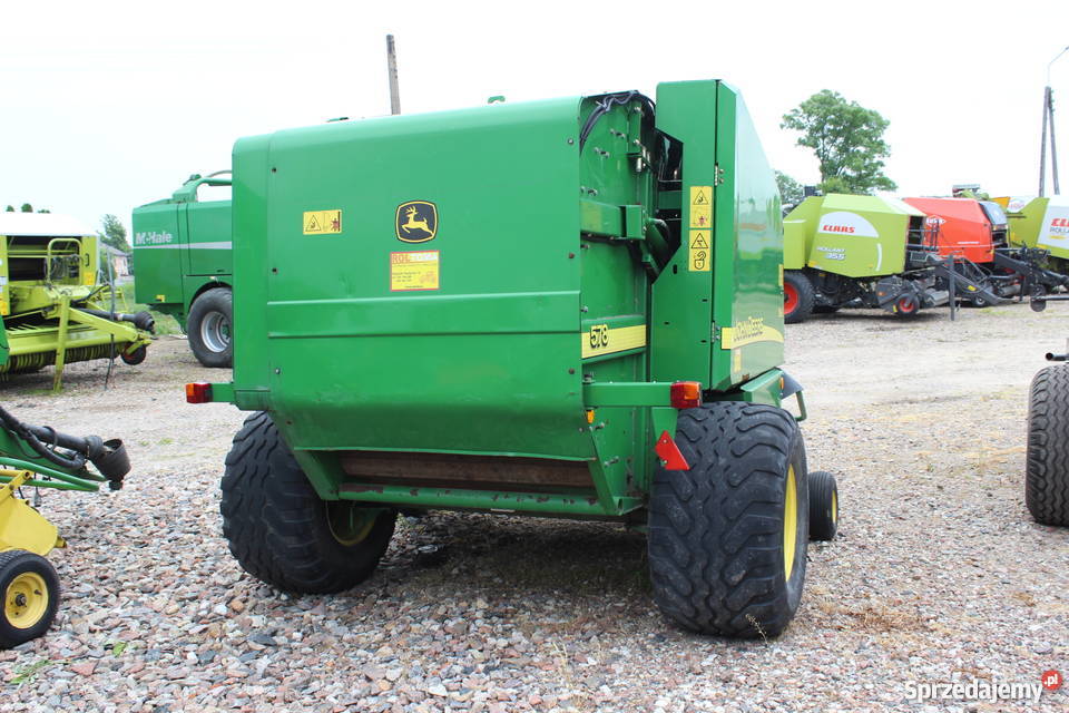 Prasa John Deere 578 Maxi Cut 575 Sokoły