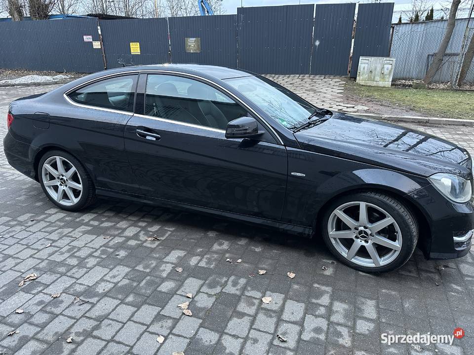 Mercedes C w204 coupe lift 2012 benzyna Łódź