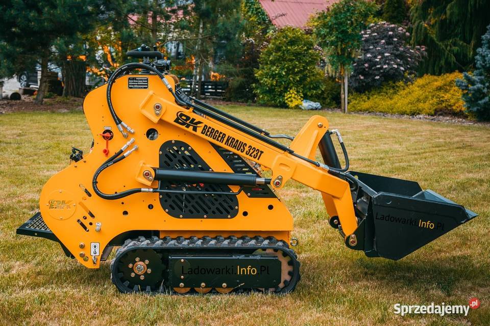 Ładowarka gąsienicowa Berger Kraus 323T Honda pełny VAT Wrocław
