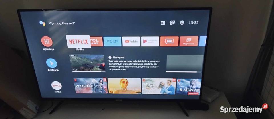 Telewizor TCL 50P615 Gwarancja Tychy