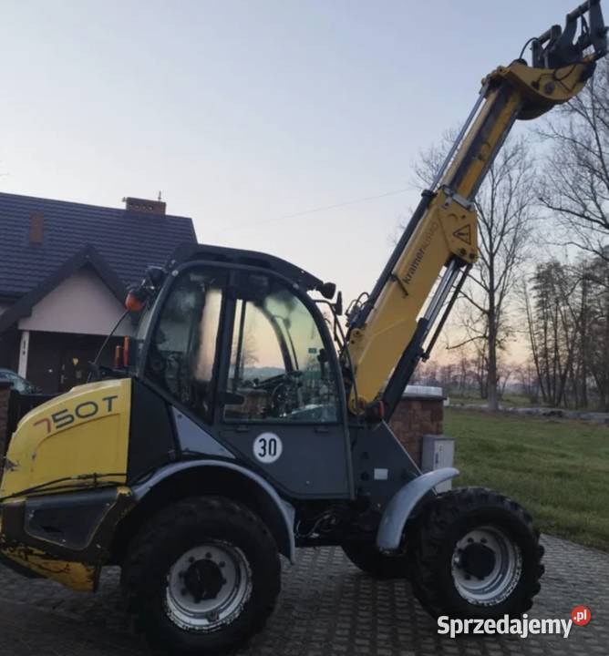 Ładowarka kołowa teleskop 2012r Kramer 750T jcb Łowicz