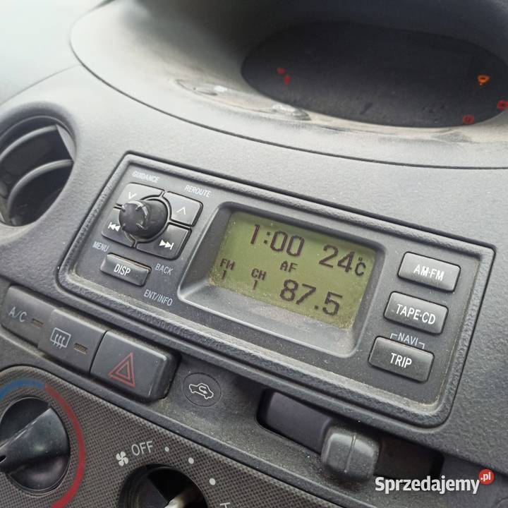 Toyota Yaris I 1 wyświetlacz radia 861100D040 Sieradz