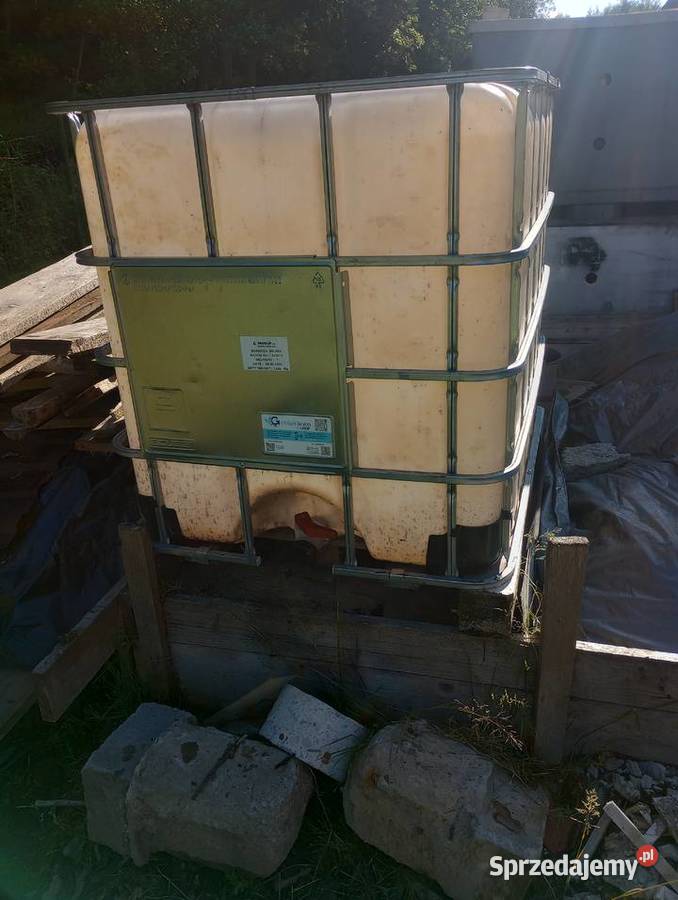 Zbiornik Mauzer 1000l Ropczyce