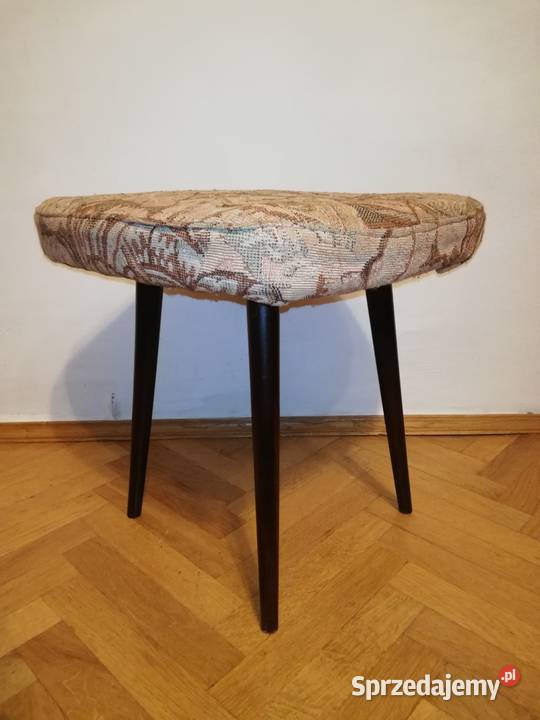 Taboret patyczak Vintage PRL Warszawa