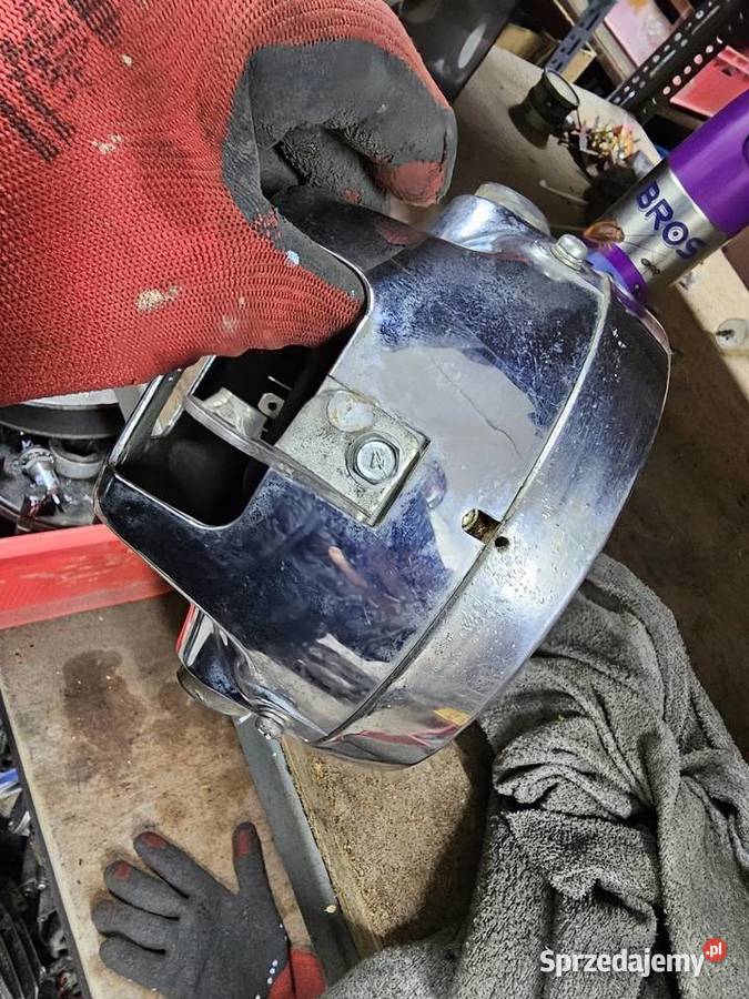 Kawasaki el 250 lampa przód przednia reflektor Reflektory i halogeny