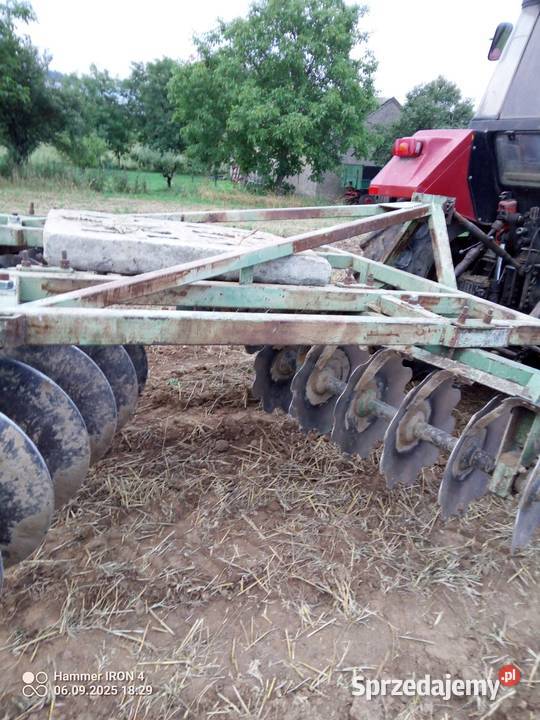 Sprzedam bronę talerzową Łomża