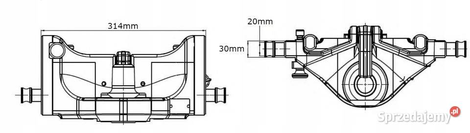 Zaczep wkład zaczepu PitonFix 314X20X30mm małopolskie Kamionna