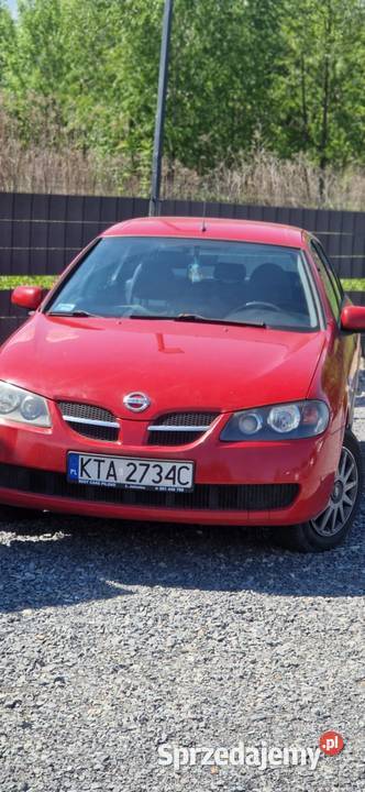 NISSAN ALMERA N16 15 BENZYNA 2006 R Tarnów